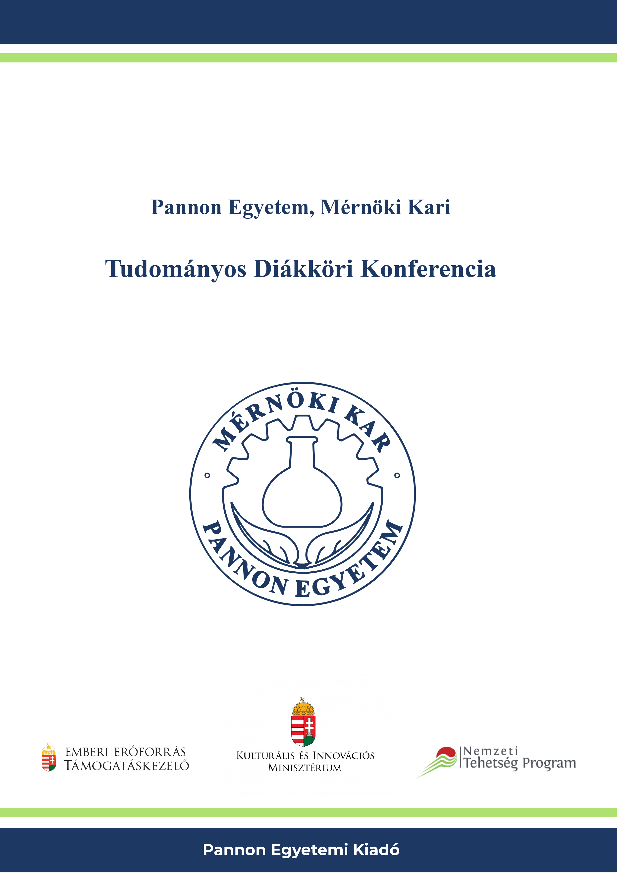Pannon Egyetem Mérnöki Kar Tudományos Diákköri Konferencia